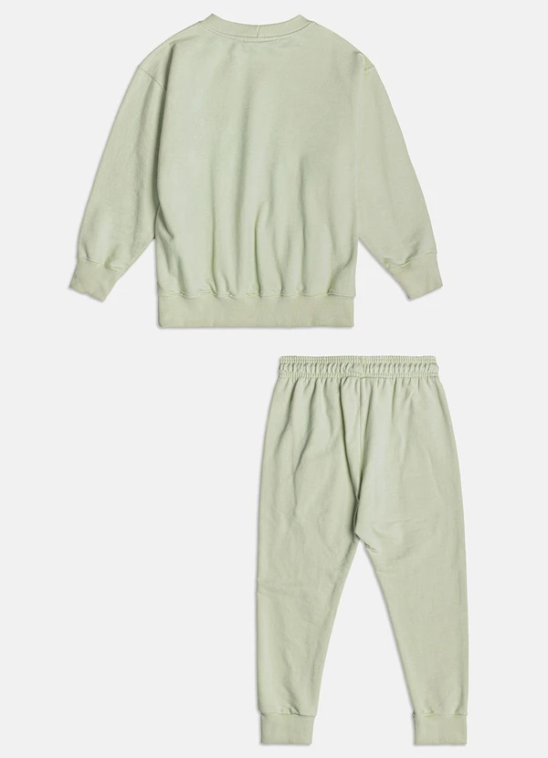 Youccie - Conjunto de Moletom Verde Verde 2