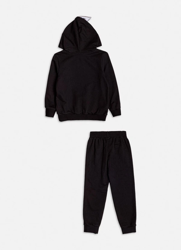 Youccie - Conjunto de Monster com Bordado Preto 2