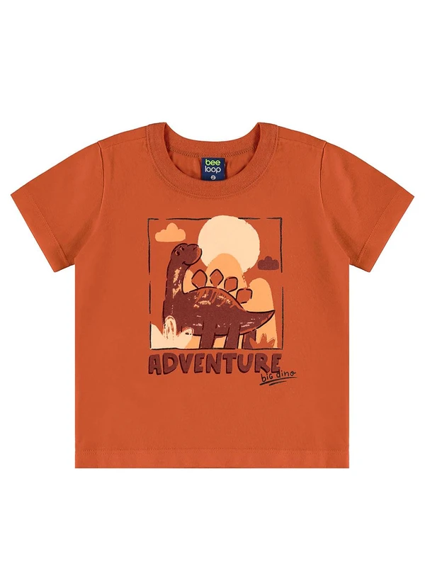 Bee Loop - Conjunto Dino Adventure Infantil Marrom 3