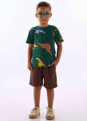 Up Baby - Conjunto Dinosaur Adventure Verde - UP BABY