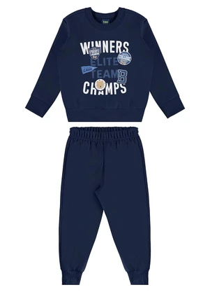 Bee Loop - Conjunto Elite Team Blusão Azul - BEE LOOP