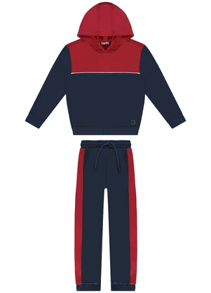 Carinhoso - Conjunto em Malha Térmica Menino Azul - CARINHOSO