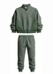 Carinhoso - Conjunto em Moletom com Aplique Verde Militar - variação: Verde Militar