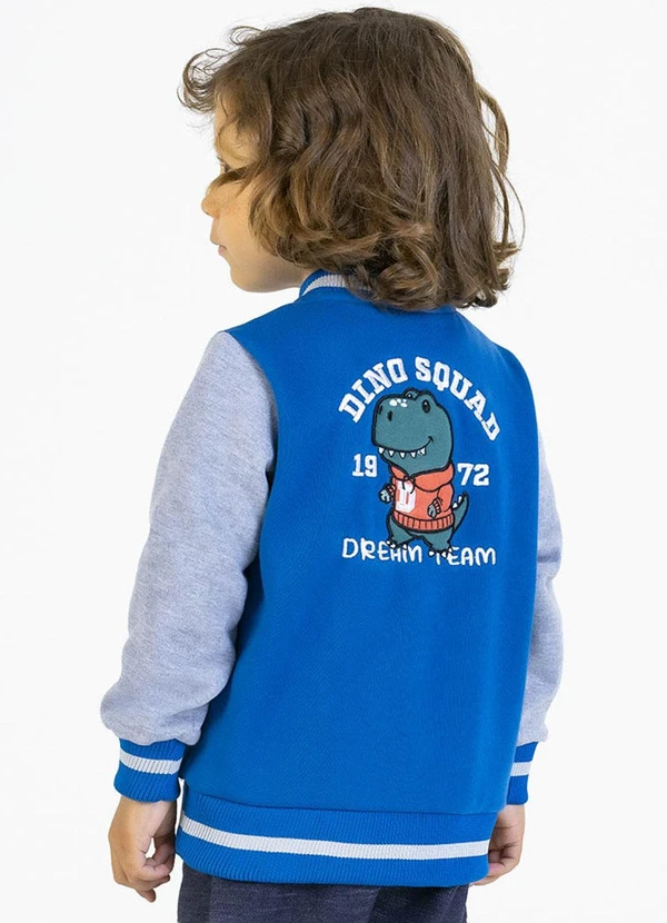 Soft Bonni - Conjunto em Moletom e Moletinho Jeans Azul 2