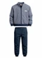 Carinhoso - Conjunto em Moletom Flanelado Taupe - variação: Azul Marinho