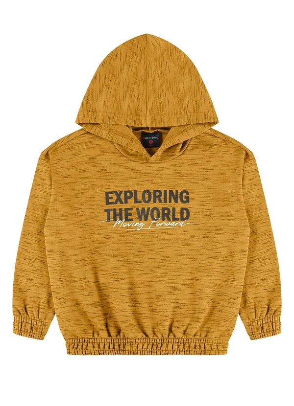 Guloseima - Conjunto em Moletom Infantil Marrom 3