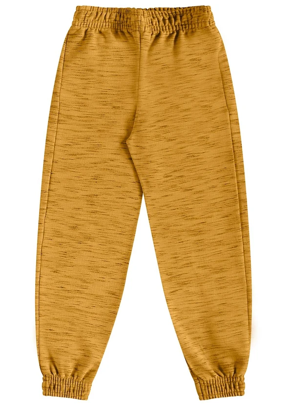 Guloseima - Conjunto em Moletom Infantil Marrom 4