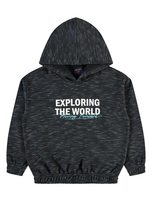 Guloseima - Conjunto em Moletom Infantil Preto 3