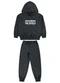 Guloseima - Conjunto em Moletom Infantil Preto - variação: Preto
