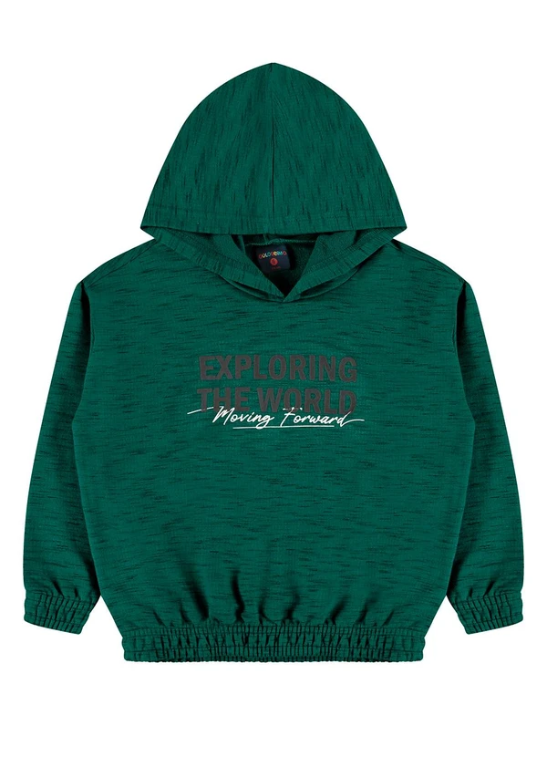 Guloseima - Conjunto em Moletom Infantil Verde 3