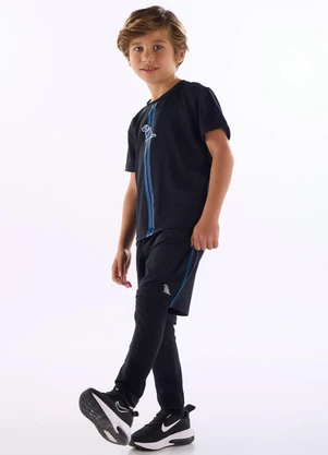 Quimby - Conjunto Esportivo 3 Peças Preto - QUIMBY