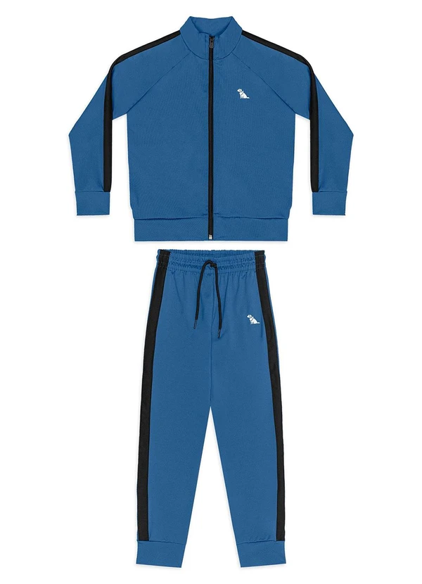 Quimby - Conjunto Esportivo Jaqueta Calça Azul 1