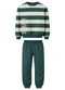 Malwee Kids - Conjunto Established em Moletom Azul Marinho - variação: Verde Esmeralda