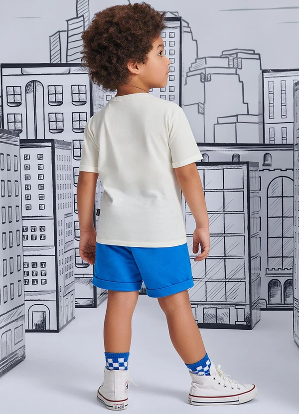 Youccie - Conjunto Estampado Capitão América Azul 2