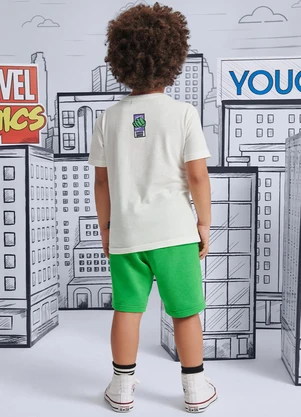 Youccie - Conjunto Estampado Hulk Verde - YOUCCIE