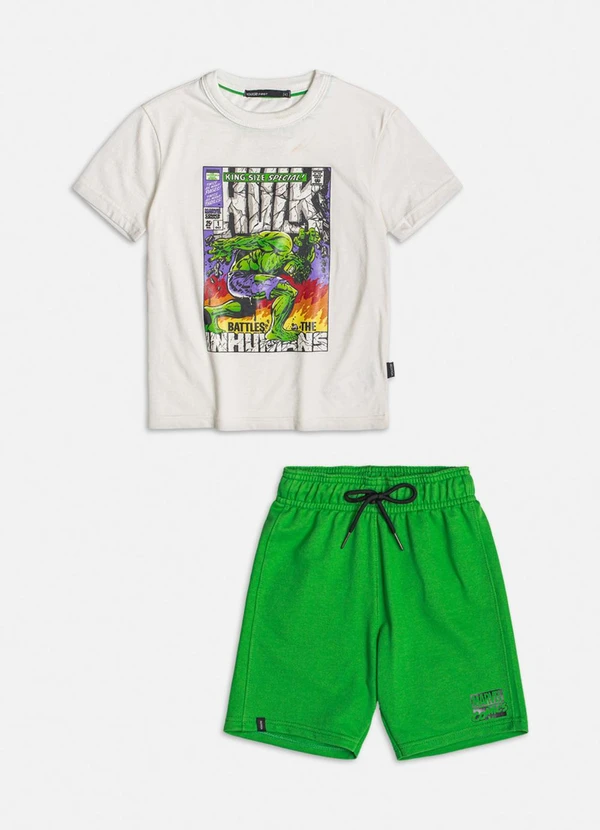 Youccie - Conjunto Estampado Hulk Verde 3