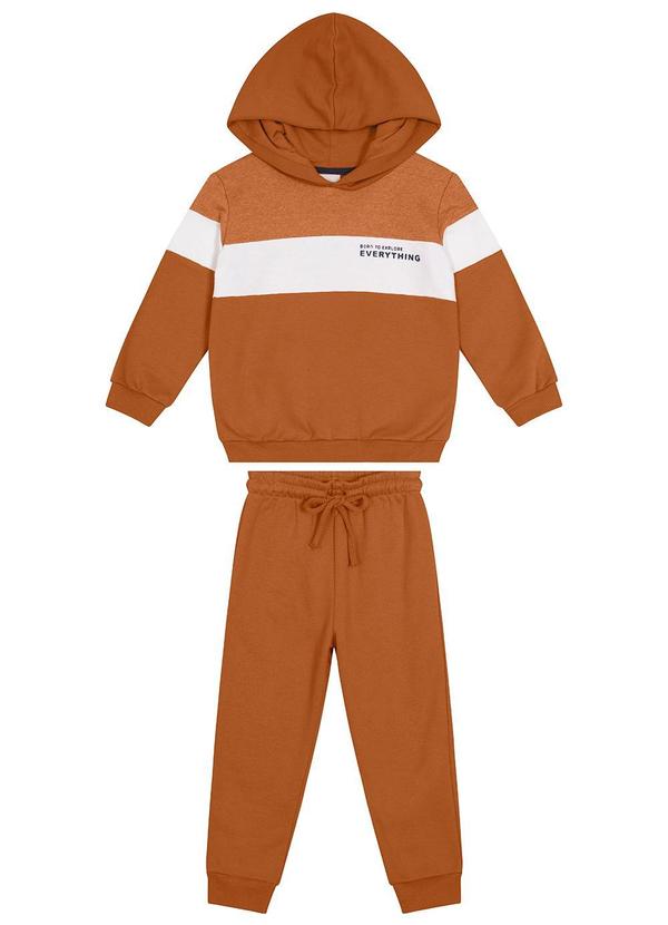 Carinhoso - Conjunto Everything Jogger Menino Terracota