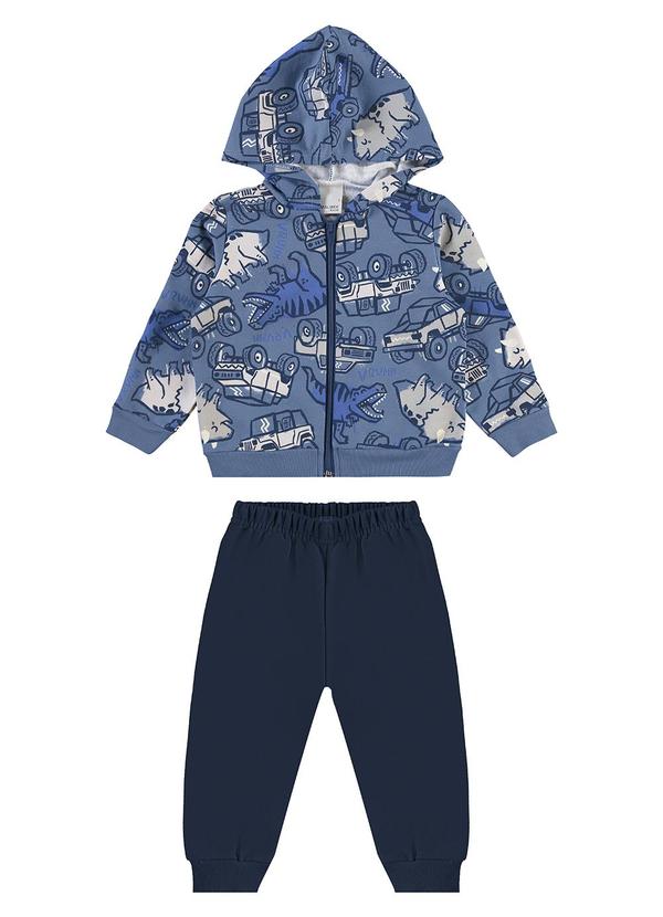 Malwee Kids - Conjunto Explorador de Dinossauros Azul