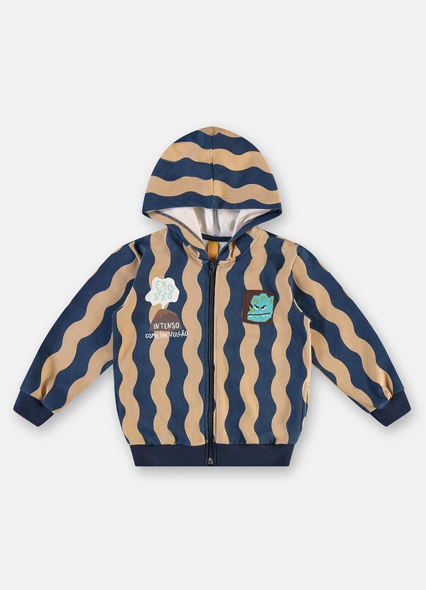 Três e Já - Conjunto Explosão Jaqueta Calça Azul 4