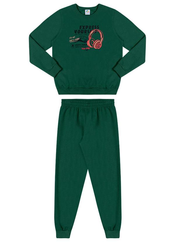 Alenice - Conjunto Express Yourself Menino Verde