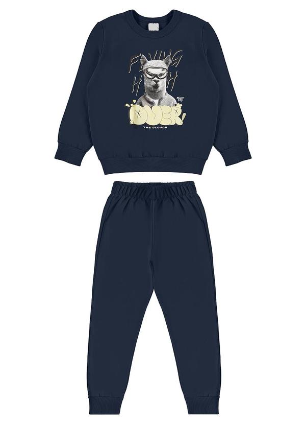 Malwee Kids - Conjunto Flying High Jogger Azul
