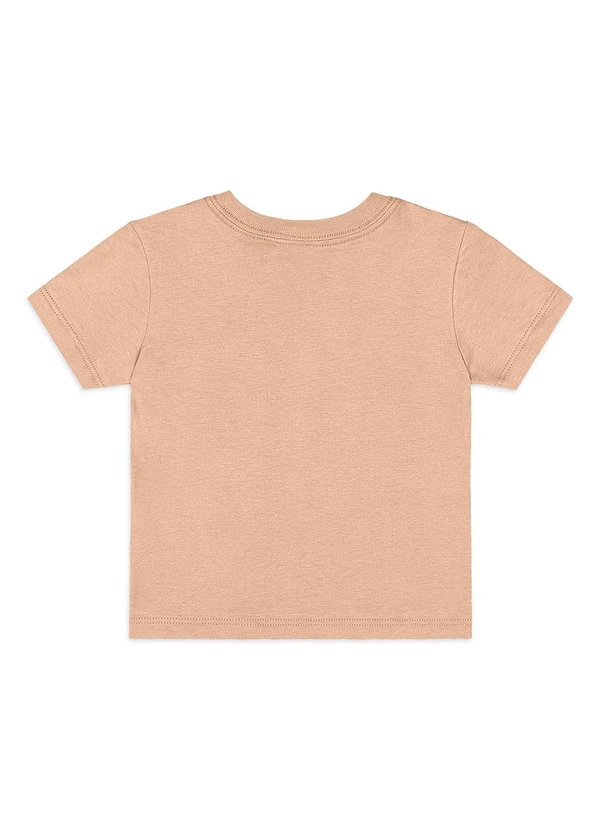 Quimby - Conjunto Forever Bebê Camiseta Bermuda Bege 4