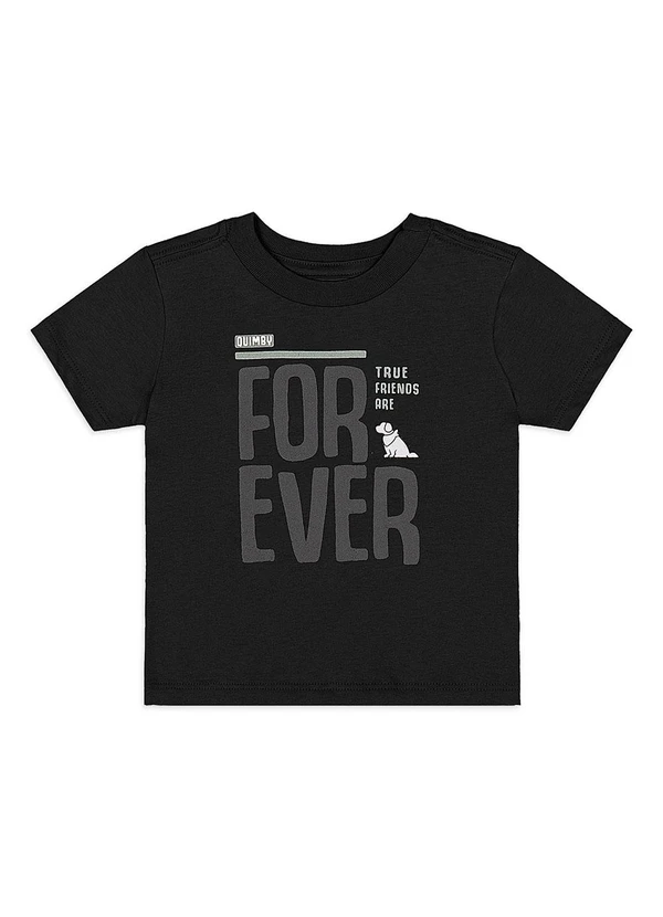 Quimby - Conjunto Forever Camiseta Bermuda Preto 2