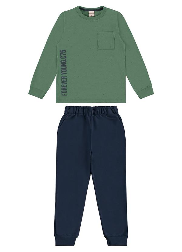 Carinhoso - Conjunto Forever Young Menino Verde