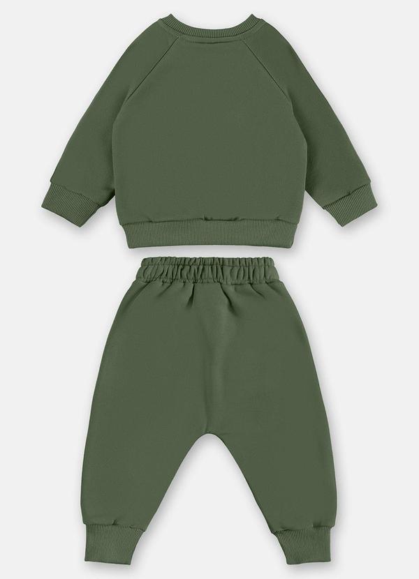 Up Baby - Conjunto Gato para Bebê Menino Verde 2