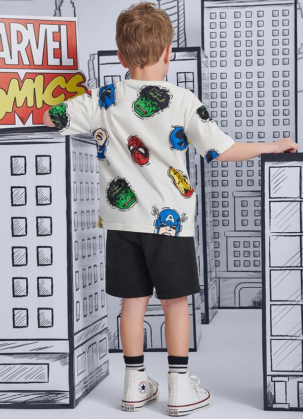 Youccie - Conjunto Heróis Marvel Branco 2