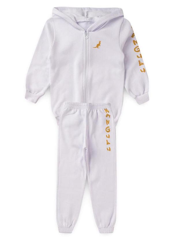 Rosa Azul - Conjunto Inf. Menino Básico Kangulu Branco 1