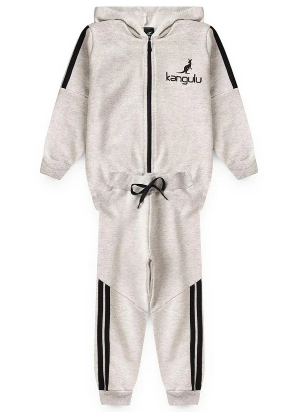 Rosa Azul - Conjunto Inf. Menino Básico Kangulu Mescla 2