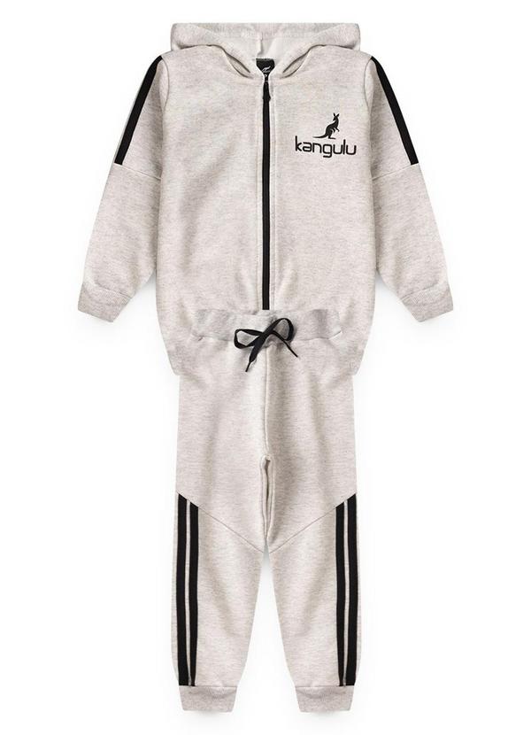 Rosa Azul - Conjunto Inf. Menino Básico Kangulu Off White