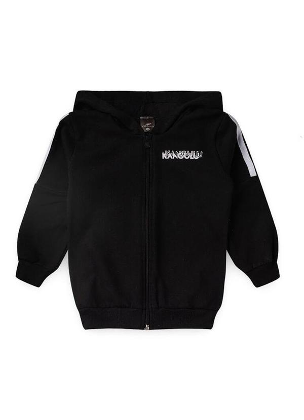 Rosa Azul - Conjunto Inf. Menino Básico Kangulu Preto 2