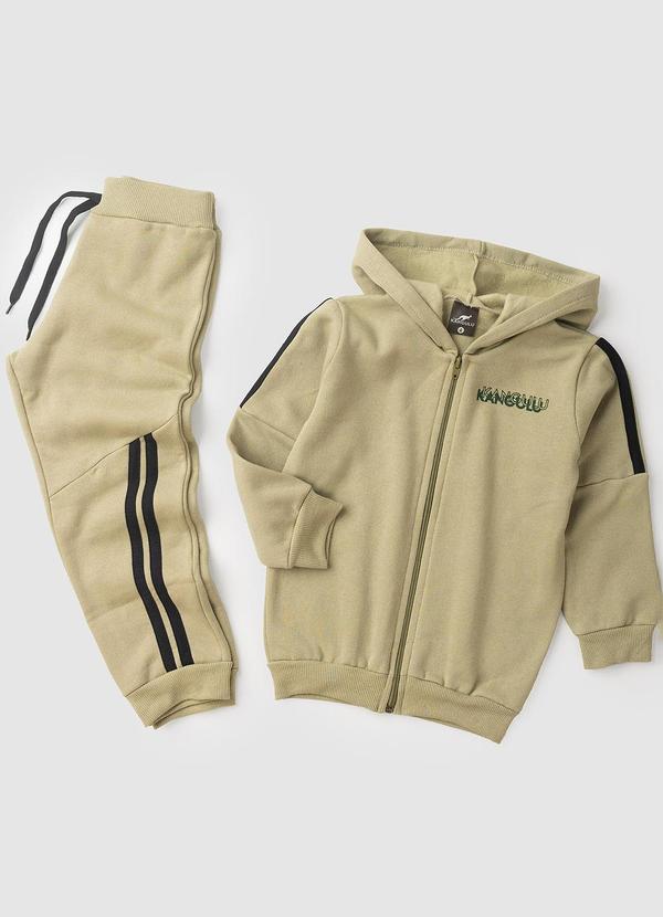 Rosa Azul - Conjunto Inf. Menino Básico Kangulu Verde Claro