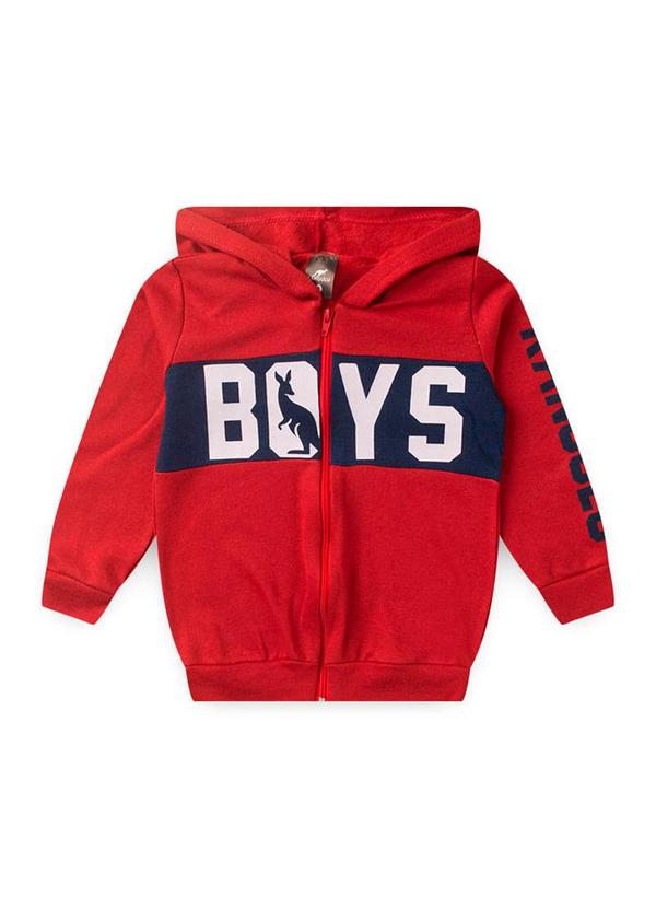 Rosa Azul - Conjunto Inf. Menino Boys Kangulu Vermelho 2