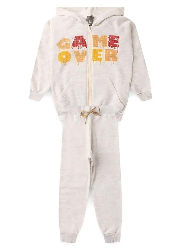 Rosa Azul - Conjunto Inf Menino Game Over Kangulu Mescla