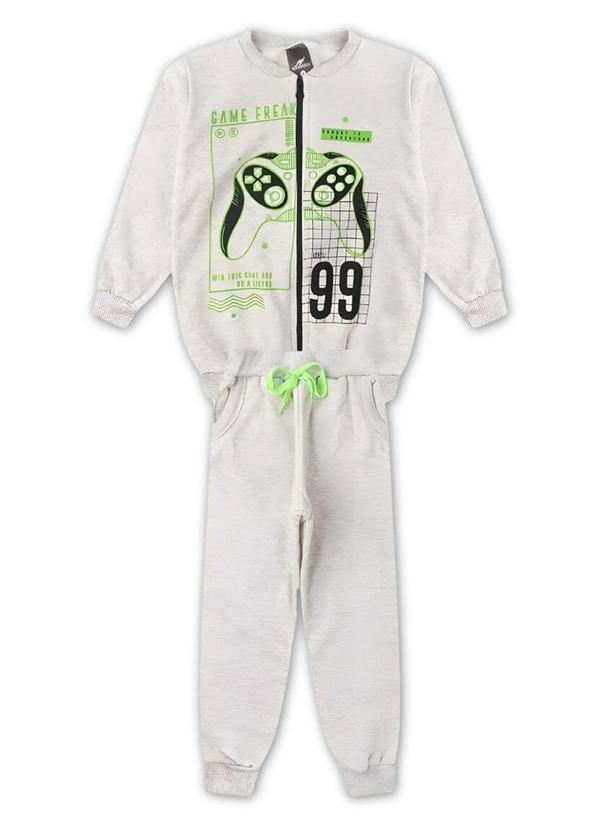 Rosa Azul - Conjunto Inf. Menino Inverno Control Mescla