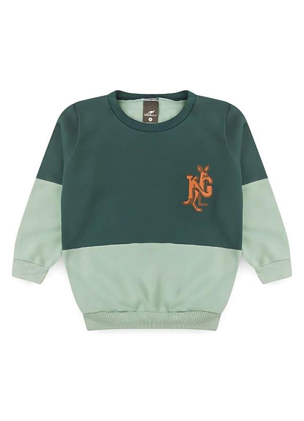 Rosa Azul - Conjunto Inf. Menino Kangulu Verde Mata 2