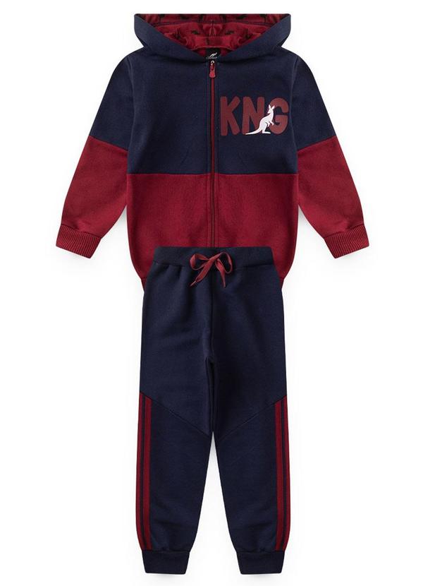 Rosa Azul - Conjunto Inf. Menino Kng Kangulu Marinho