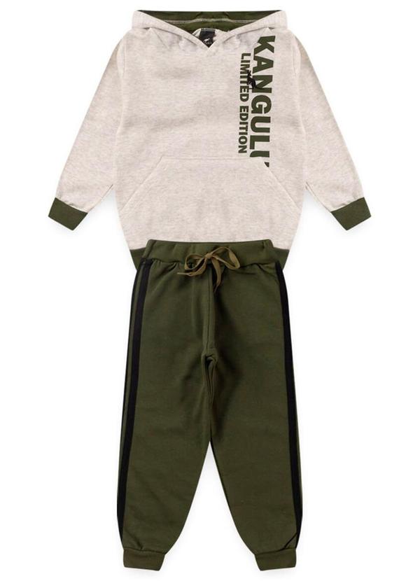 Rosa Azul - Conjunto Inf. Menino Limited Kangulu Mescla