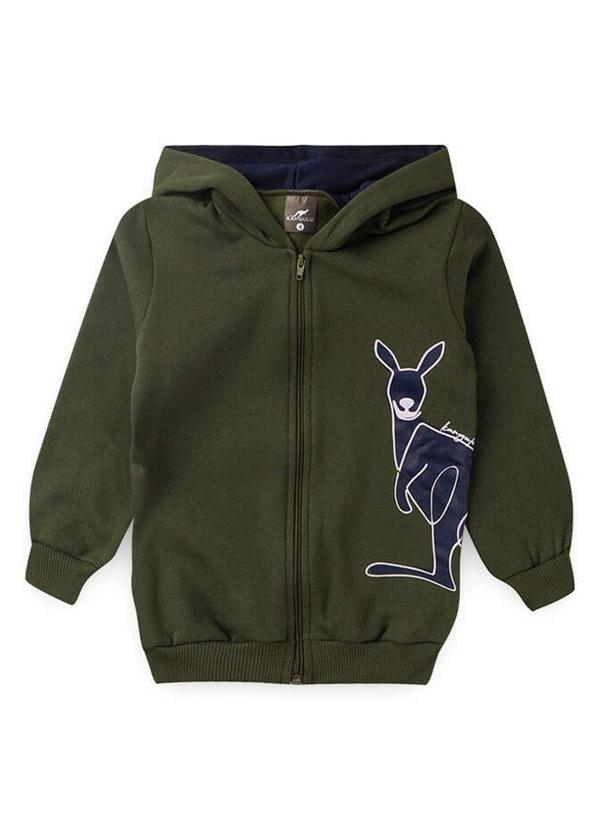 Rosa Azul - Conjunto Inf. Menino Mascote Kangulu Verde 2