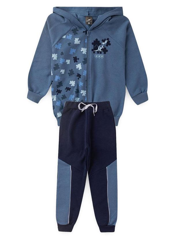 Rosa Azul - Conjunto Inf. Menino Quebra Cabeça Kangulu Azul 1