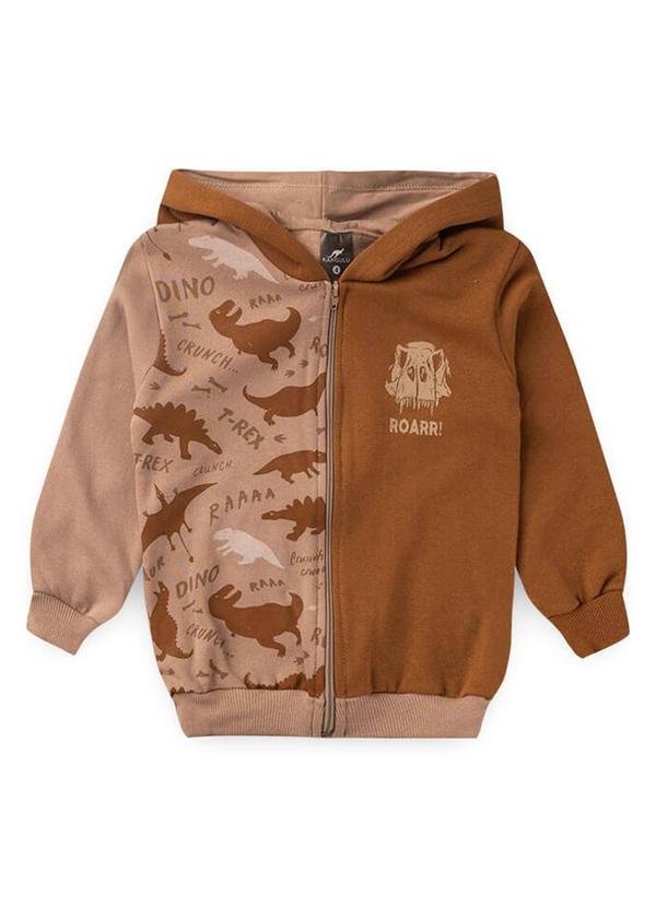 Rosa Azul - Conjunto Inf. Menino T-Rex Kangulu Caramelo 2