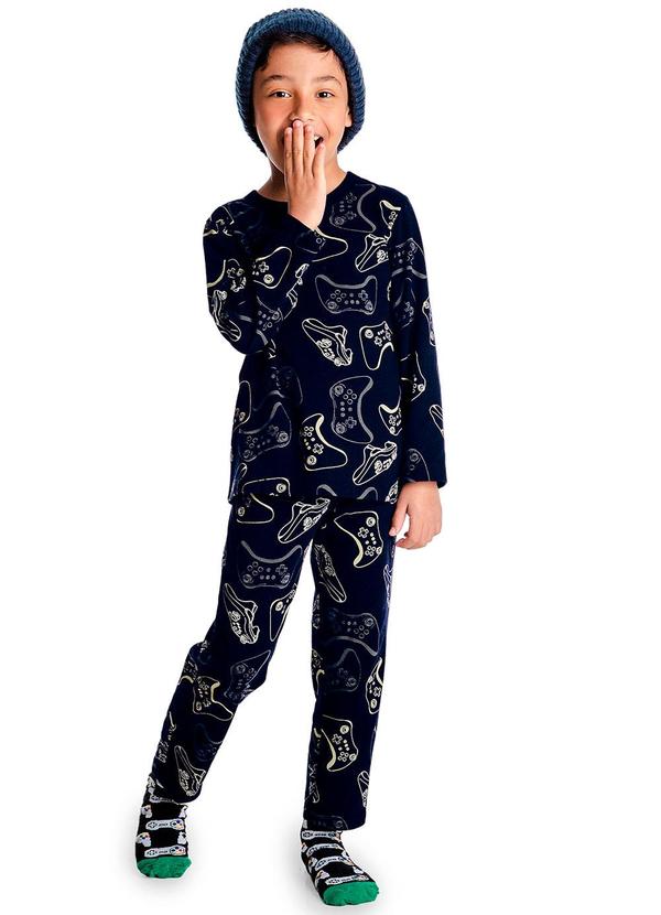 Rovi Kids - Conjunto Infantil Astro Dino Marrom