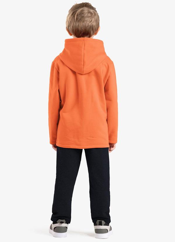 Rovi Kids - Conjunto Infantil Blusão com Calça Laranja 2