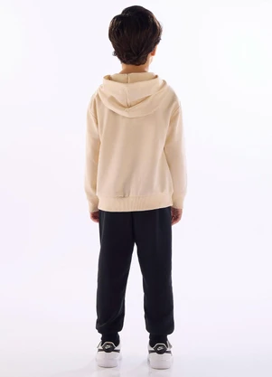 Quimby - Conjunto Infantil Blusão e Calça Bege - QUIMBY