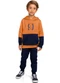 Marlan - Conjunto Infantil Blusão e Calça Moletom Marrom - variação: Marrom