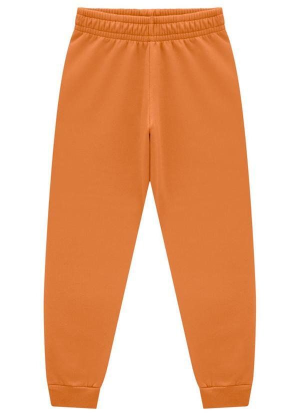 Marlan - Conjunto Infantil Blusão e Calça Moletom Marrom 3