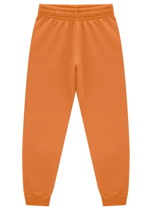 Marlan - Conjunto Infantil Blusão e Calça Moletom Marrom 3